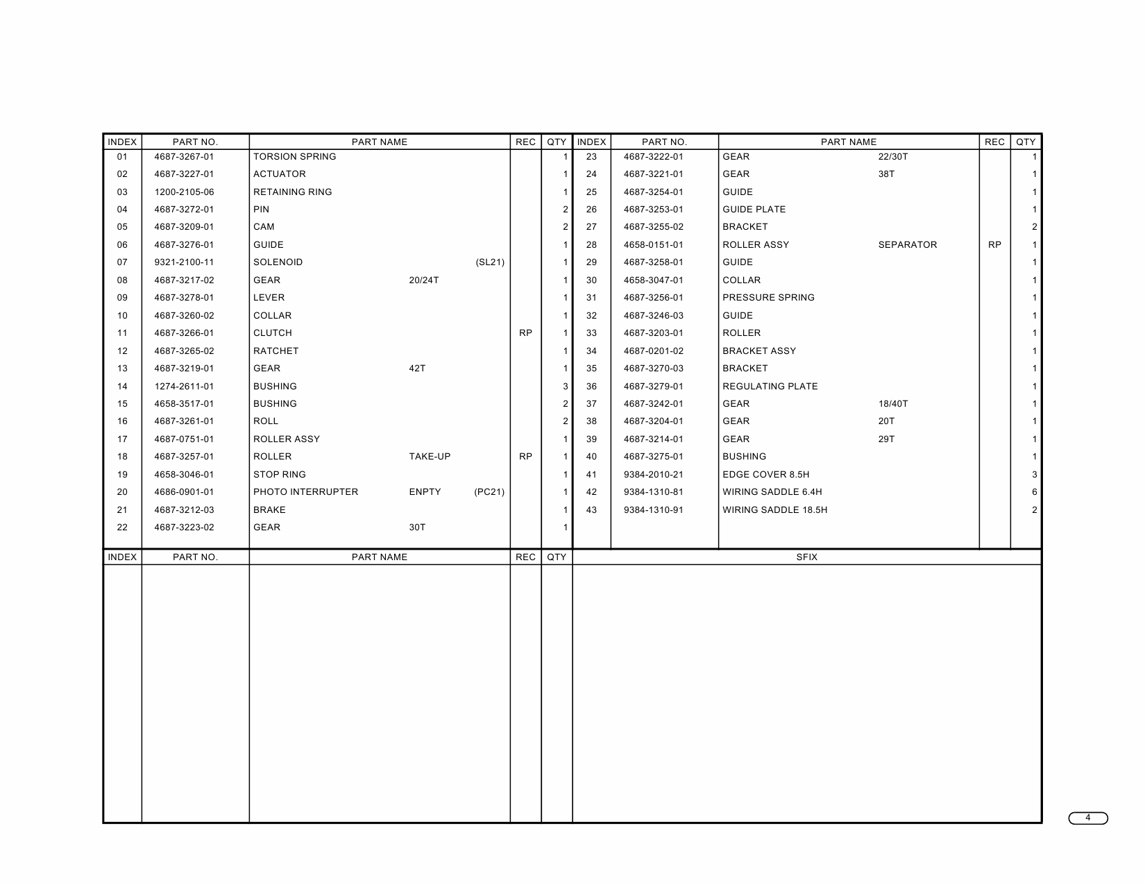 Konica-Minolta Options MB-5 Parts Manual-4